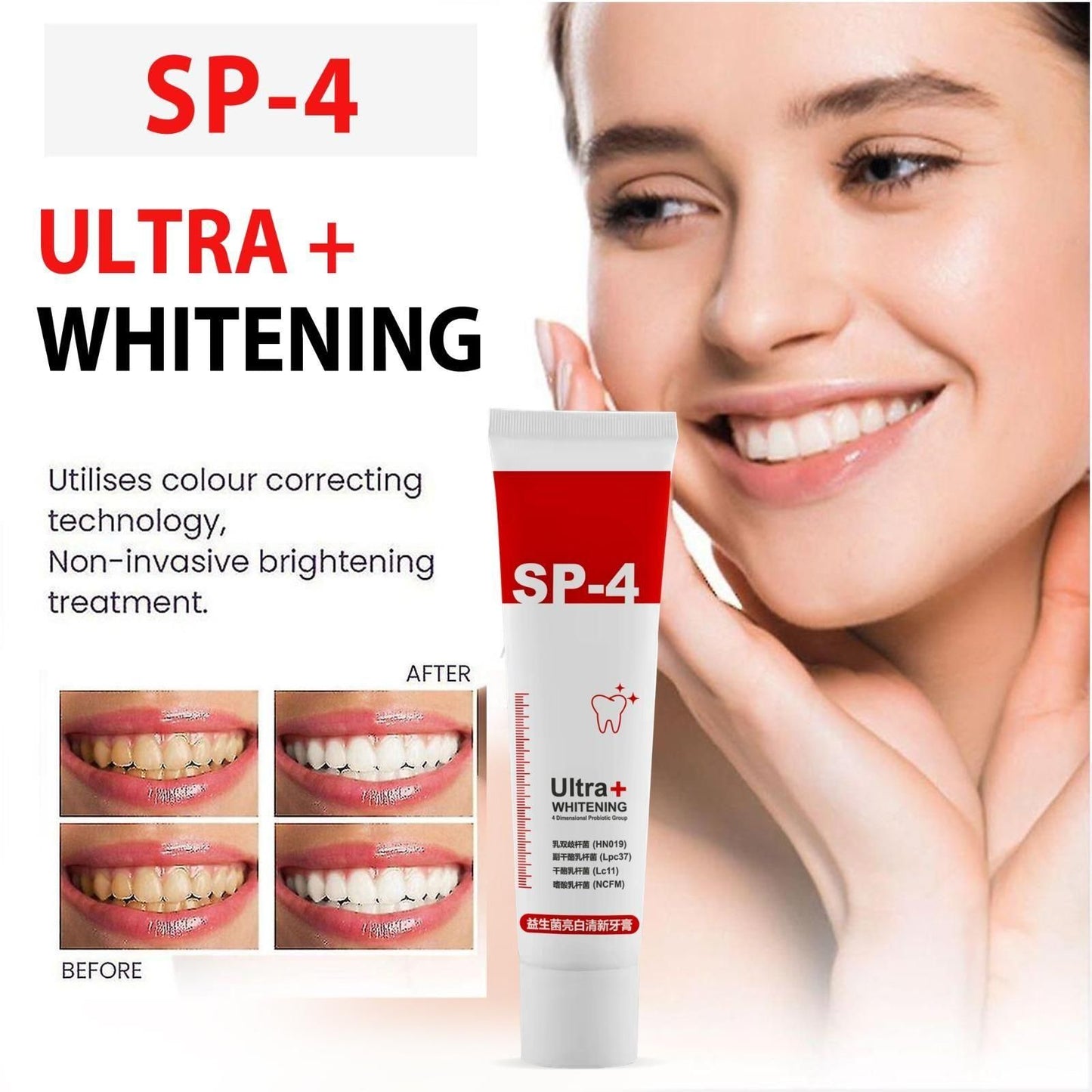 Probiotic Teeth Whitening Toothpaste |đ„SALE FLAT 50% OFFđ„
